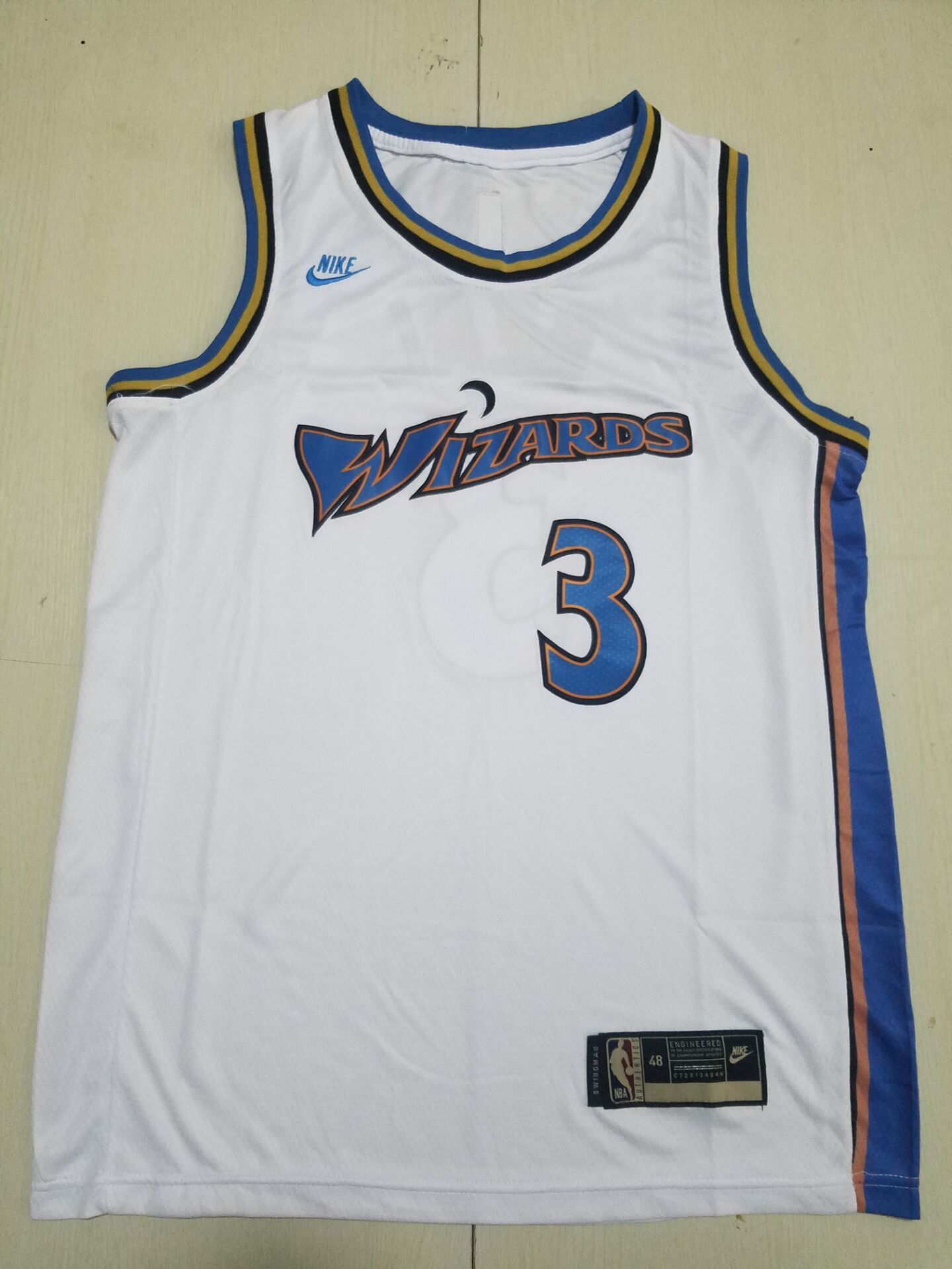 Men Washington Wizards #3 Beal White 2022 Nike NBA Jersey->dallas mavericks->NBA Jersey
